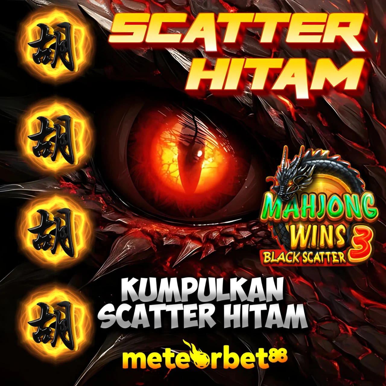 Banner Meteorbet88 Scatter Hitam